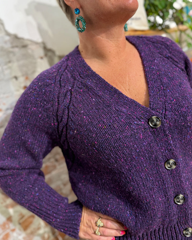 FISHERMAN wollen vest YMKJE ZWARTE BES van pure merino