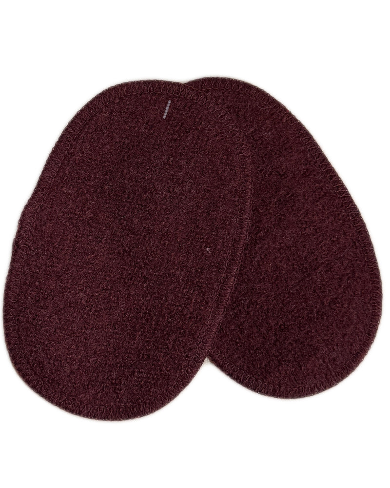wollen patch voor reparatie van wollen kleding BORDEAUX