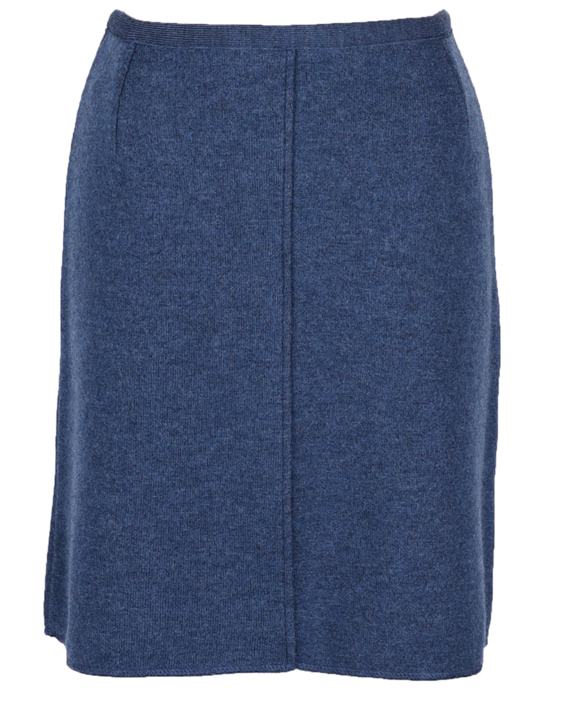 FLOMAX wollen rok MERLE JEANS van pure biologische wol
