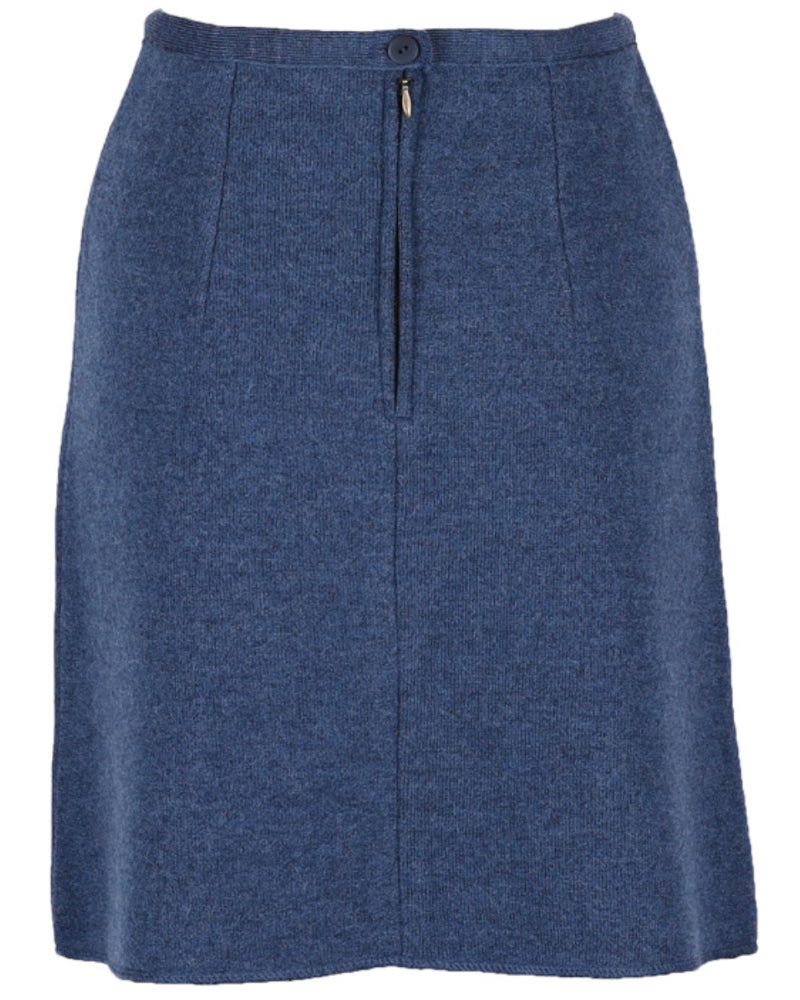 FLOMAX wool skirt MERLE JEANS made of pure organic wool