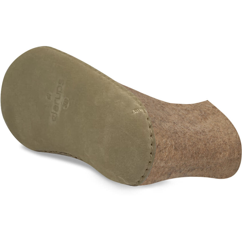 GLERUPS wollen sloffen pantoffels LAARS SAND