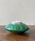 FAIRTRADE gekleurde waxinelichthouder van speksteen GREEN