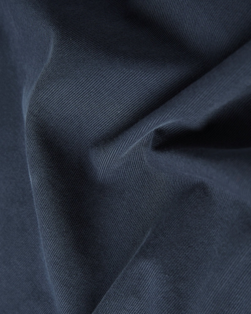 GIVN corduroy overhemd FABIAN BLUE biologisch katoen