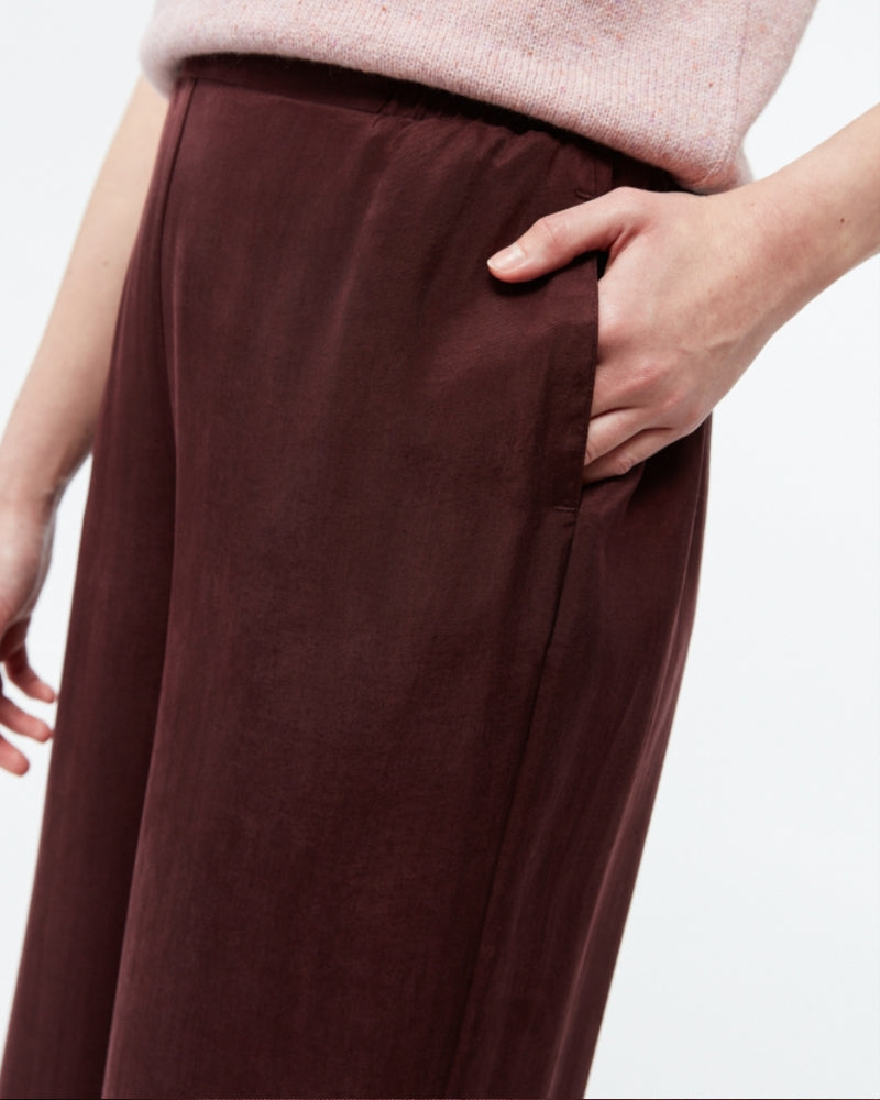 GIVN weite Hose MARLAN BROWN Ecovero