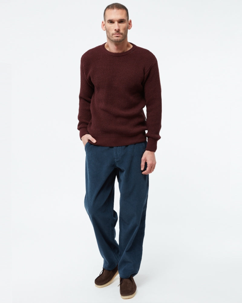 GIVN Pullover BREND BROWN BLUE aus Bio-Baumwolle