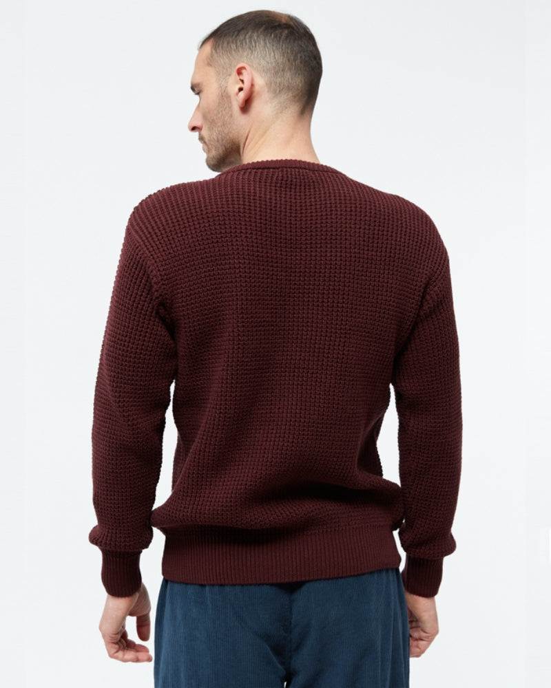 GIVN Pullover BREND BROWN BLUE aus Bio-Baumwolle