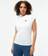 GIVN shirt met korte kapmouw LAILA HEART WHITE
