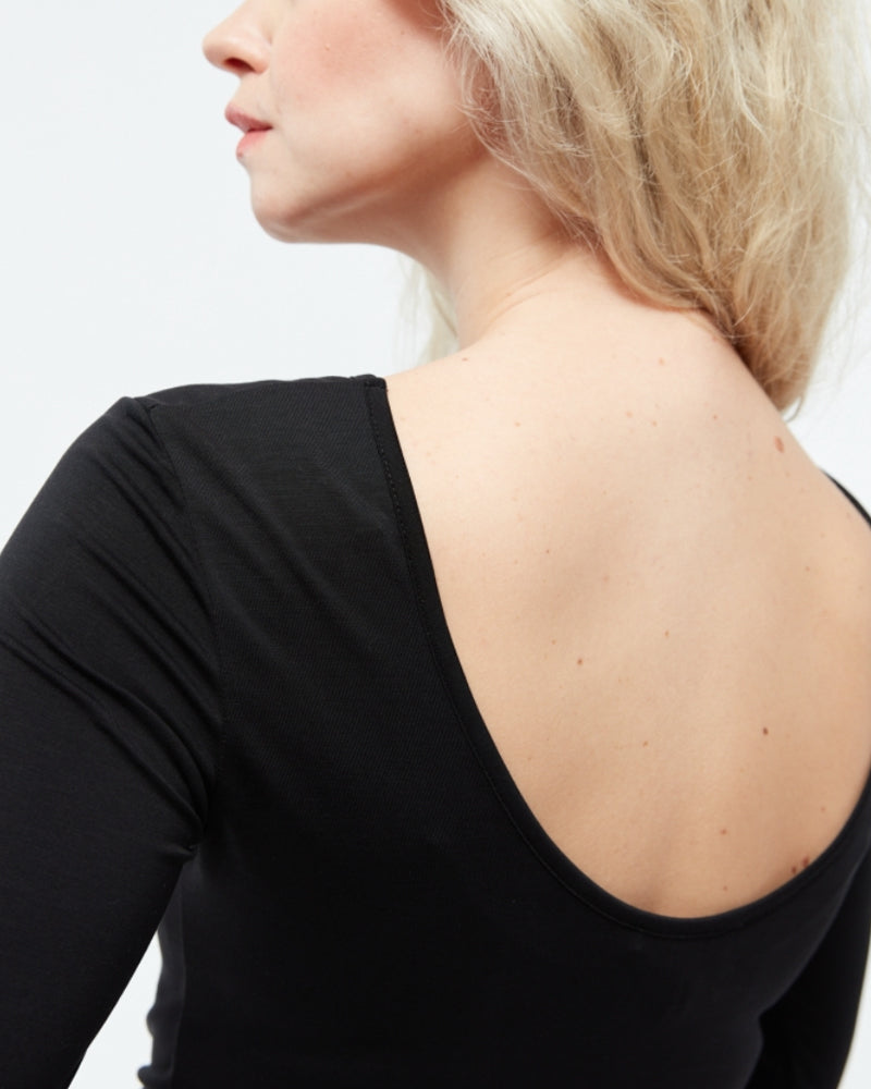 GIVN Basic Rollkragenpullover VIDANA KHAKI Bio-Baumwoll-Jersey