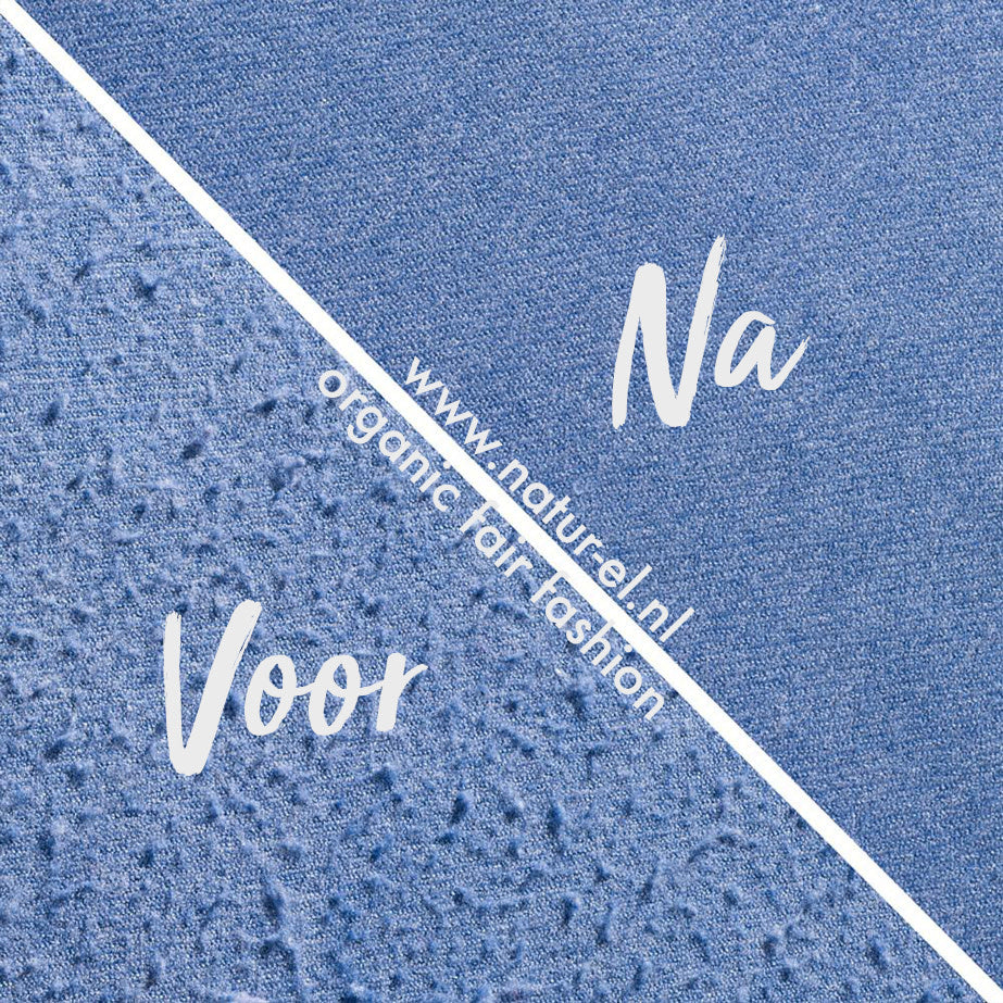 GLEENER Pluizenkam voor ontpillen van wollen kleding BLAUW