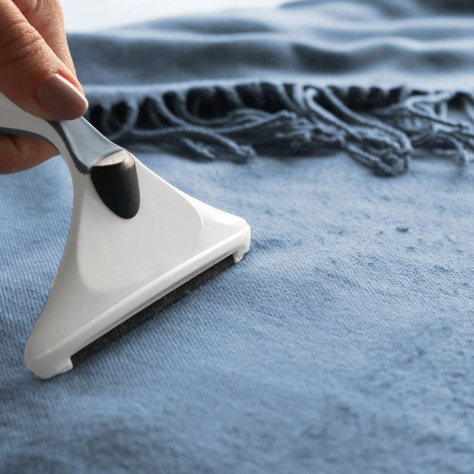 GLEENER Pluizenkam voor ontpillen van wollen kleding BLAUW