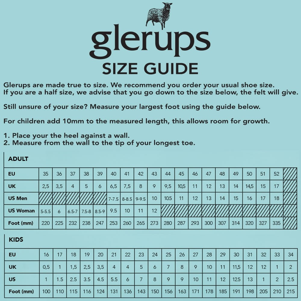 GLERUPS wollen sloffen pantoffels LAARS CRANBERRY