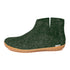 GLERUPS wollen sloffen pantoffels FOREST RUBBER HONEY