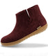 GLERUPS wollen sloffen pantoffels LAARS biet RUBBER HONEY