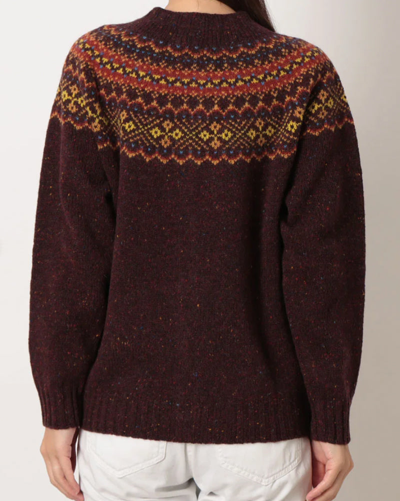 HARLEY Wollen fairisle vest SOFIE LEWIS pure wol