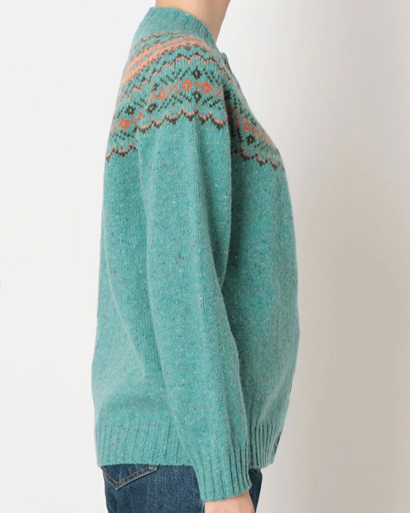 HARLEY Wollen fairisle vest SOFIE UIST pure wol