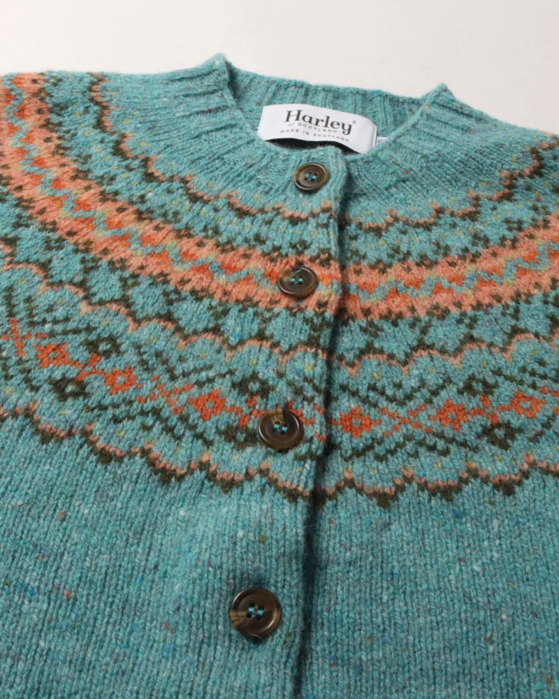 HARLEY Wollen fairisle vest SOFIE UIST pure wol