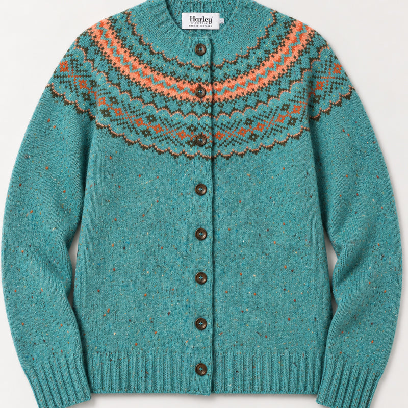 HARLEY Wollen fairisle vest SOFIE UIST pure wol