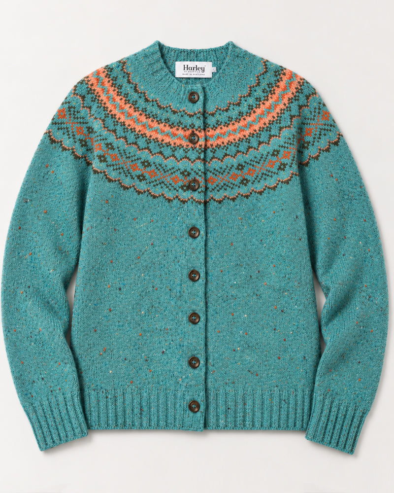 HARLEY Wollen fairisle vest SOFIE UIST pure wol