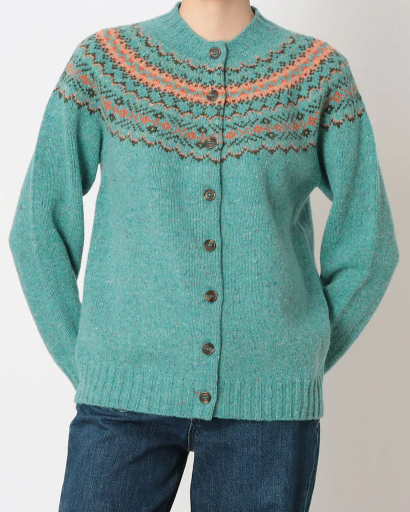 HARLEY Wollen fairisle vest SOFIE UIST pure wol