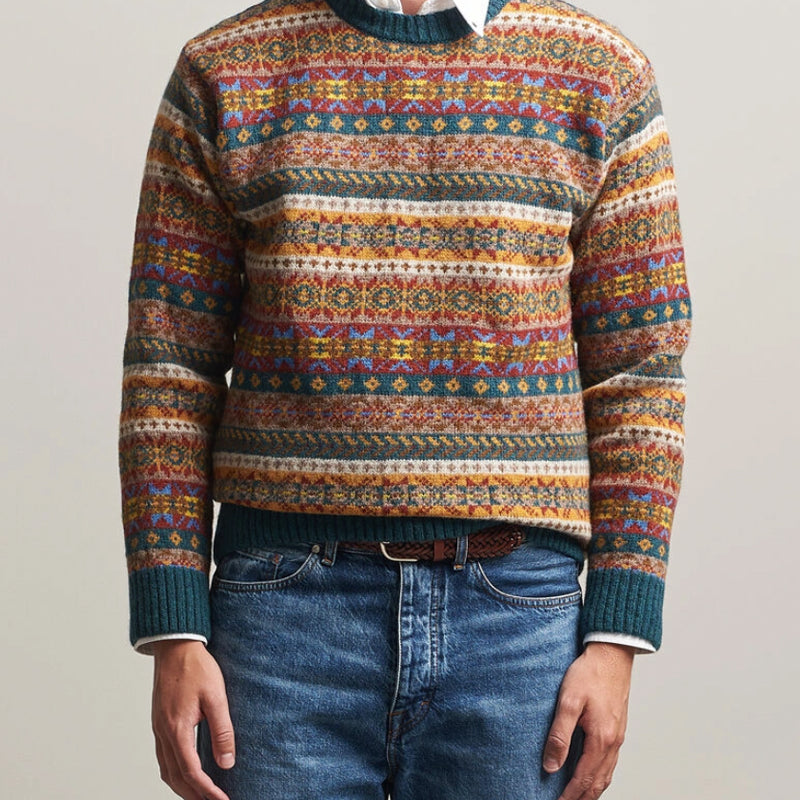 HARLEY COSMOS wool sweater in pure lambswool