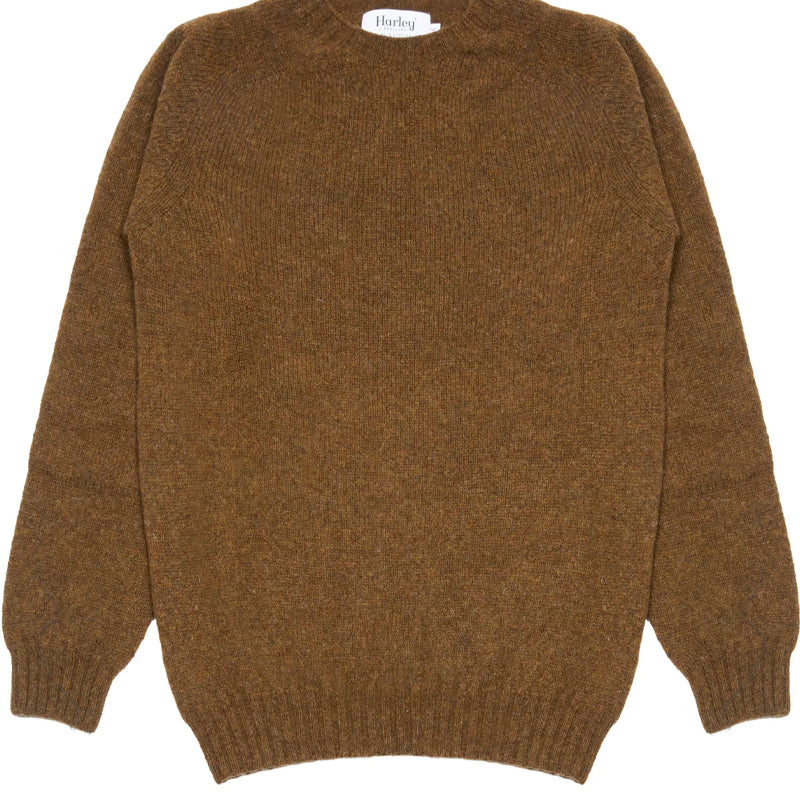HARLEY Wollen trui HALIL MOORLAND van pure shetland wol