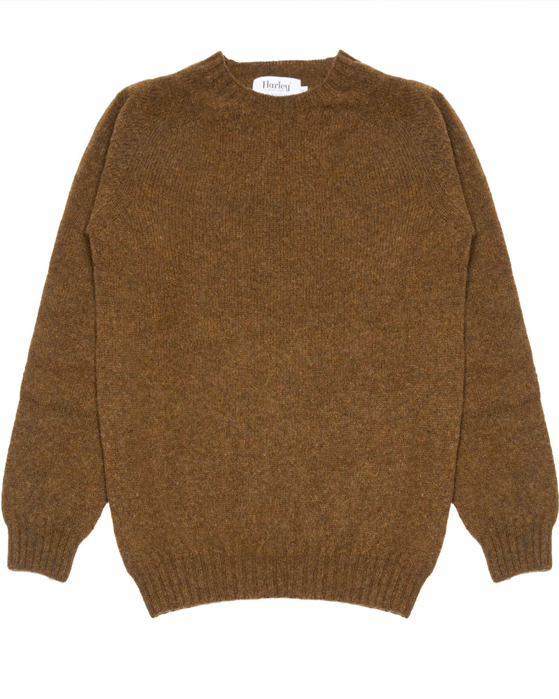 HARLEY Wollen trui HALIL MOORLAND van pure shetland wol