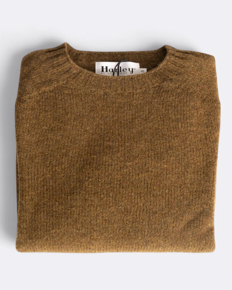 HARLEY Wollen trui HALIL MOORLAND van pure shetland wol