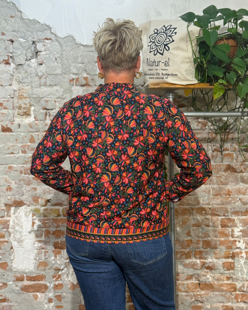 HIMALAYA blouse FREDY FANTASY FLOWERS with print ecovero