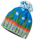 HIMALAYA wollen muts WINTER BRIGHT met katoenen voering