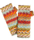 HIMALAYA wollen polswarmers STRIPES RAINBOW