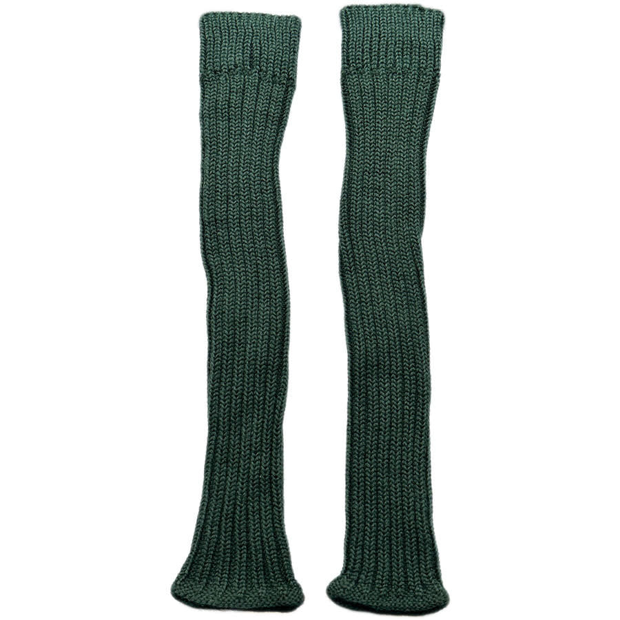 HIRSCH lange wollen beenwarmers EFFEN DENNEN 033 29 - 50 cm