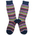 HIRSCH dikke wollen sokken REGENBOOG BLAUW kind 016K 09