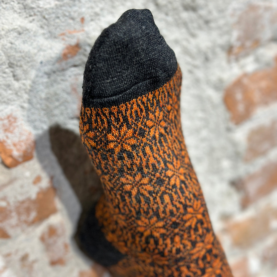 HIRSCH NATUR wollen Noorse DUNNE sokken ANTRACIET MANGO 156 42