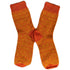 HIRSCH dunne wollen sokken KIND Noors 056 85 Curry oranje