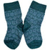 HIRSCH Dunne wollen sokken baby Noors 056 157 TURQUOISE