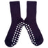 HIRSCH wollen ANTISLIP sokken kind effen 782 06 AUBERGINE