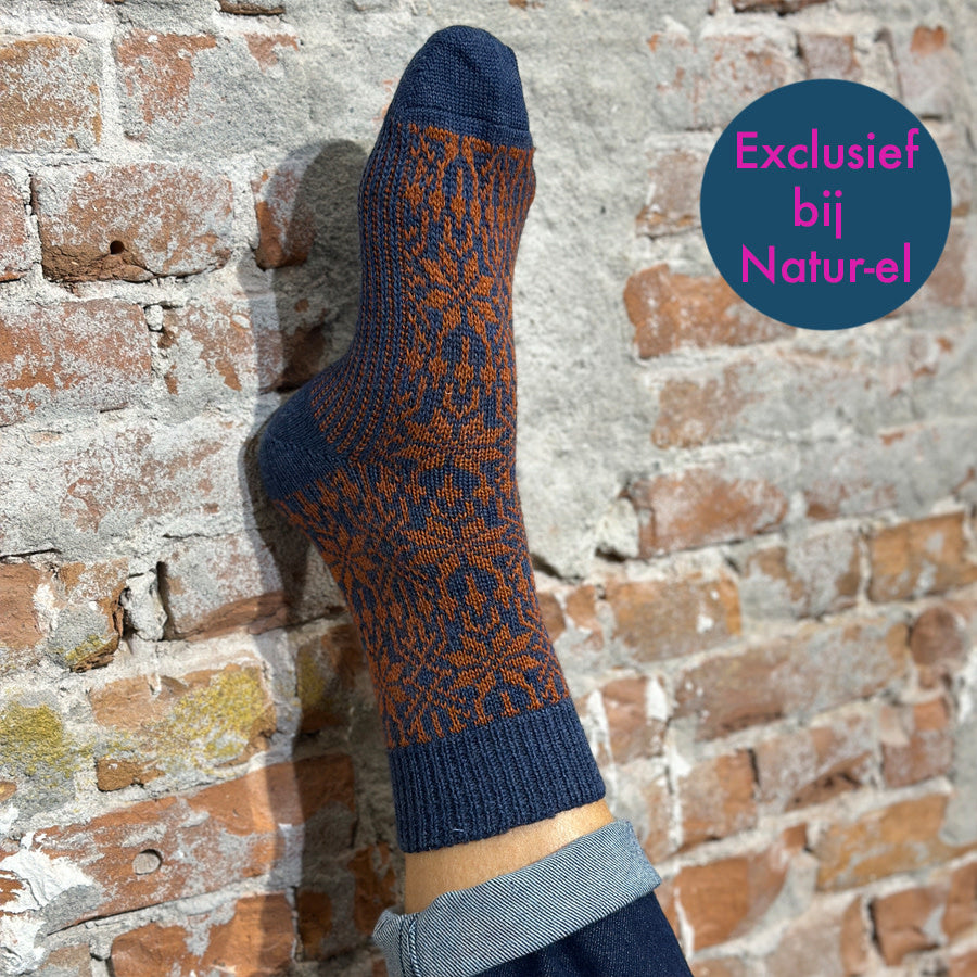 HIRSCH Noorse wollen sokken FIERCE 030 58 EXCLUSIEF bij Natur-el