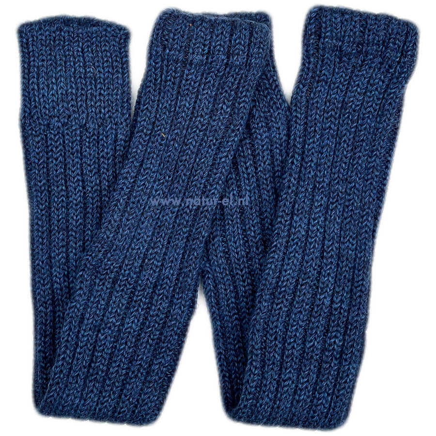HIRSCH lange wollen beenwarmers EFFEN TWEED 033 27 - 50 cm
