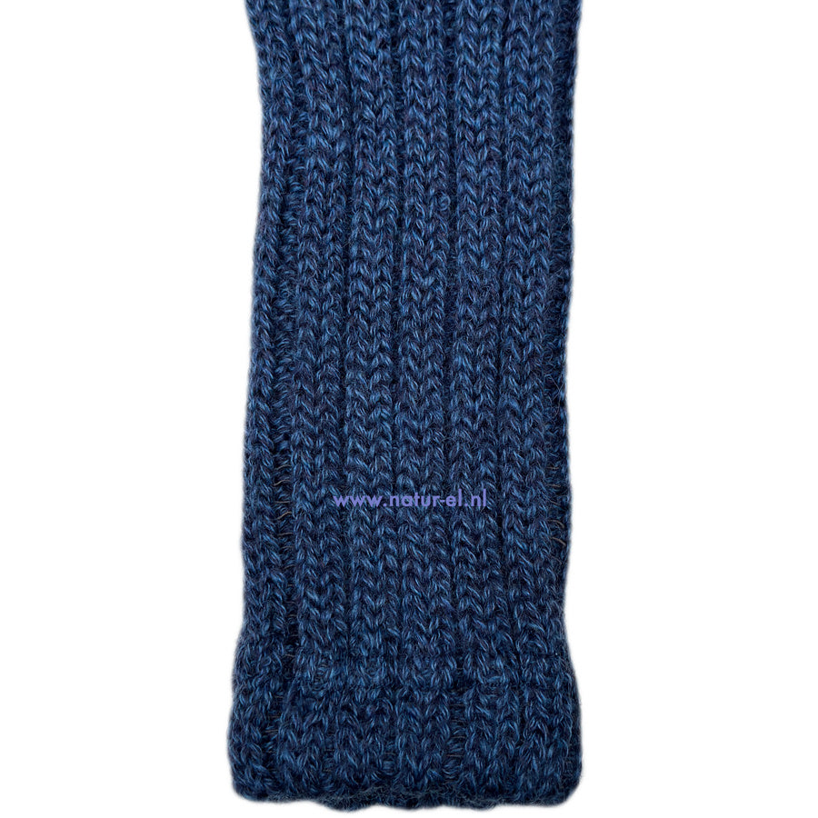 HIRSCH lange wollen beenwarmers EFFEN TWEED 033 27 - 50 cm