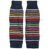 HIRSCH wollen kruiphulp beenwarmers voor baby's REGENBOOG blauw 114 09