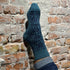 Hirsch Natur Noorse wollen sokken PETROL BLAUW 030 180