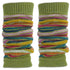 Hirsch Natur lange wollen beenwarmers REGENBOOG groen 115E  54