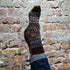 HIRSCH Noorse pure wollen sokken 030 32 STARRY NIGHT