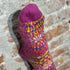 HIRSCH Noorse wollen sokken PINK GEKLEURD 030 99