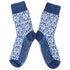 HIRSCH NATUR Noorse pure wollen sokken JEANS WIT 030 80