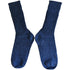 Hirsch Natur wollen sokken effen  JEANS BLAUW  151 09