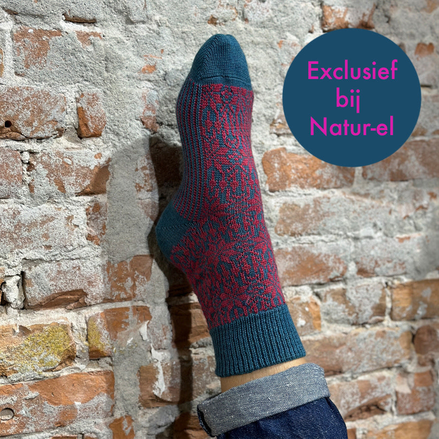 HIRSCH Noorse wollen sokken LOVE 030 96 EXCLUSIEF bij Natur-el