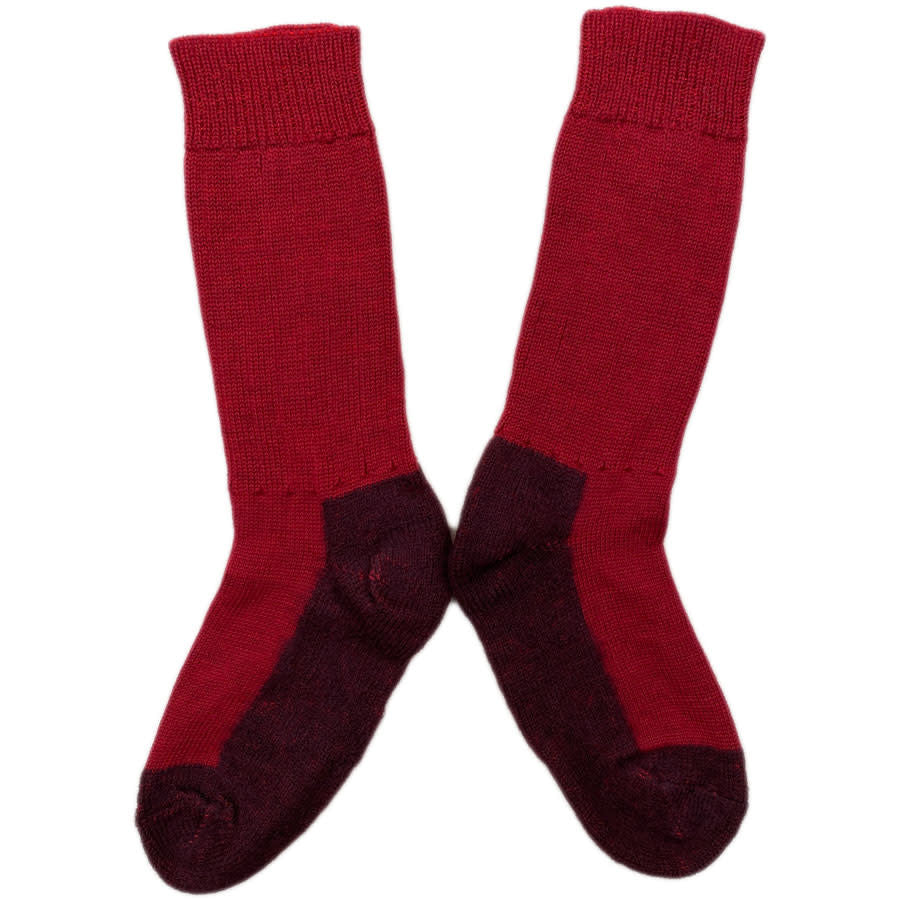 Hirsch Natur wollen wandel sokken TREKKIES ROOD 050 31