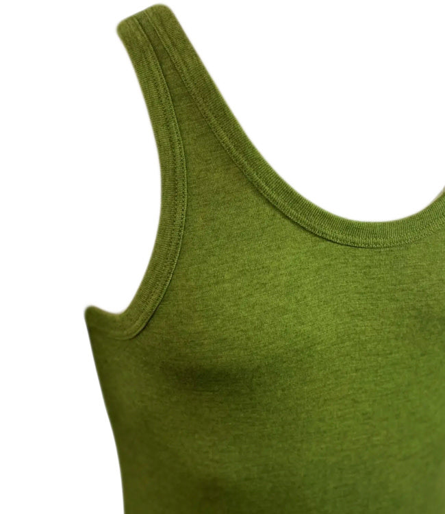 HOCOSA wollen hemd pure wol heren BOSGROEN