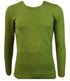 HOCOSA wollen longsleeve pure wol heren BOSGROEN